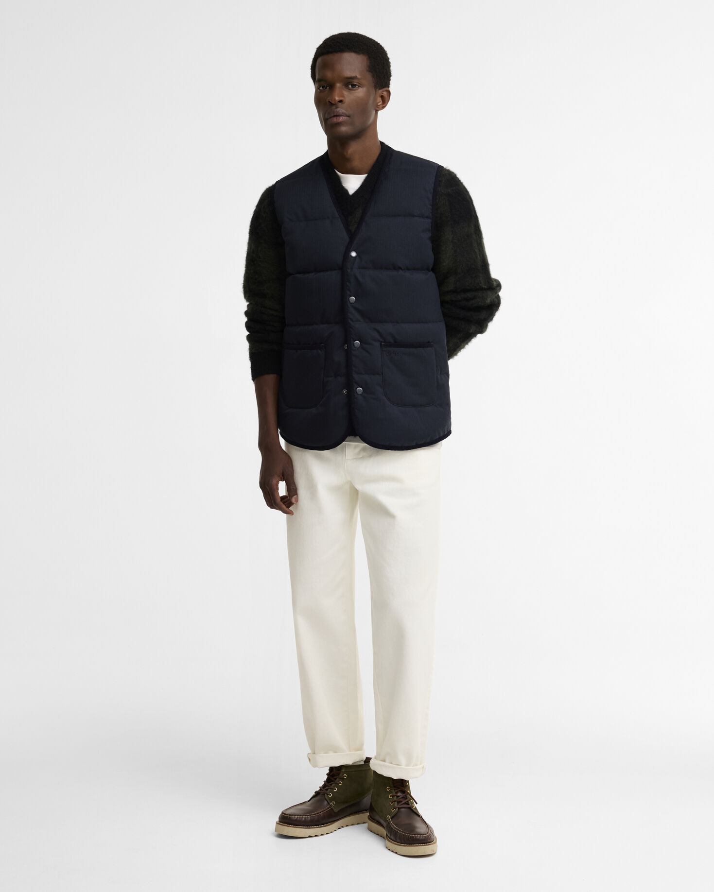 Barbour Weste Easthill Dark Navy