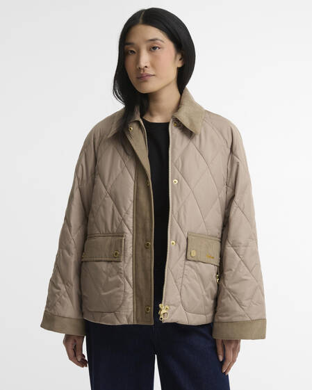 Kilnwick Quilted Jacket Lt Trench/Ancient