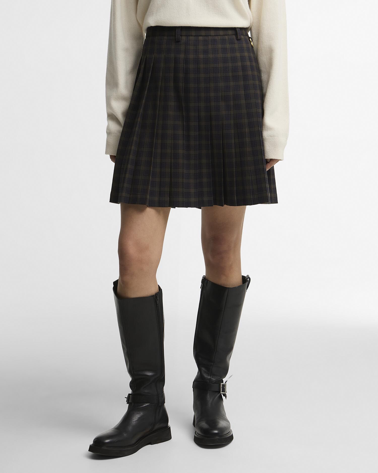 Carville Mini Skirt Shadow Classic Tartan