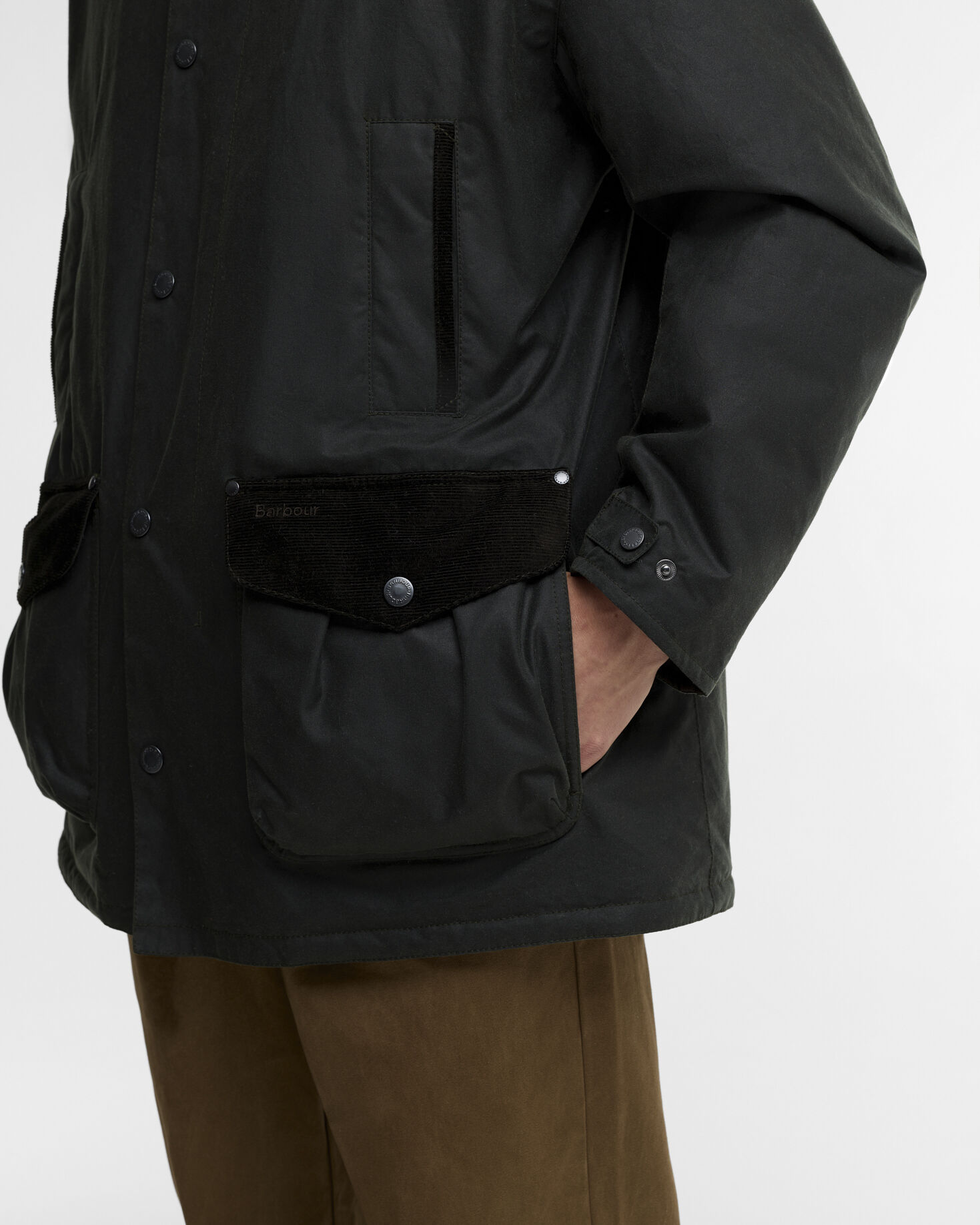 Winter Beaufort Waxed Parka Sage