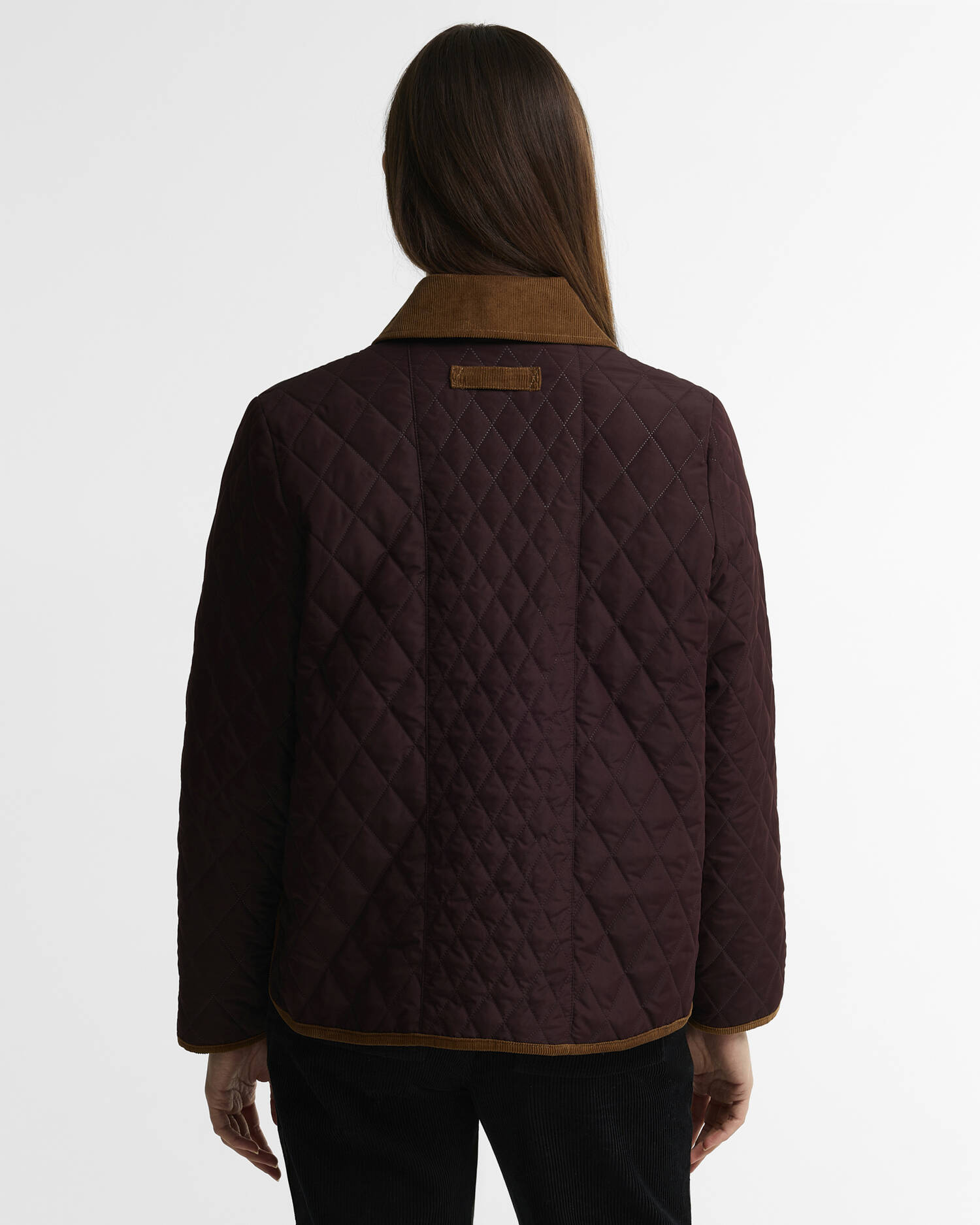 Ainsdale Patchwork Quilted Jacket Fig/Muted image number 2