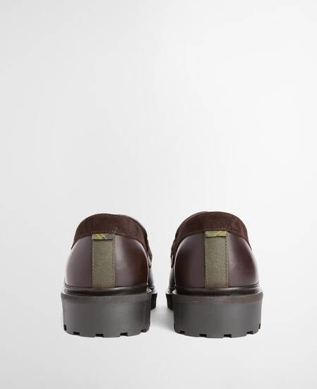 Croxton Leather Loafers Dk Brown