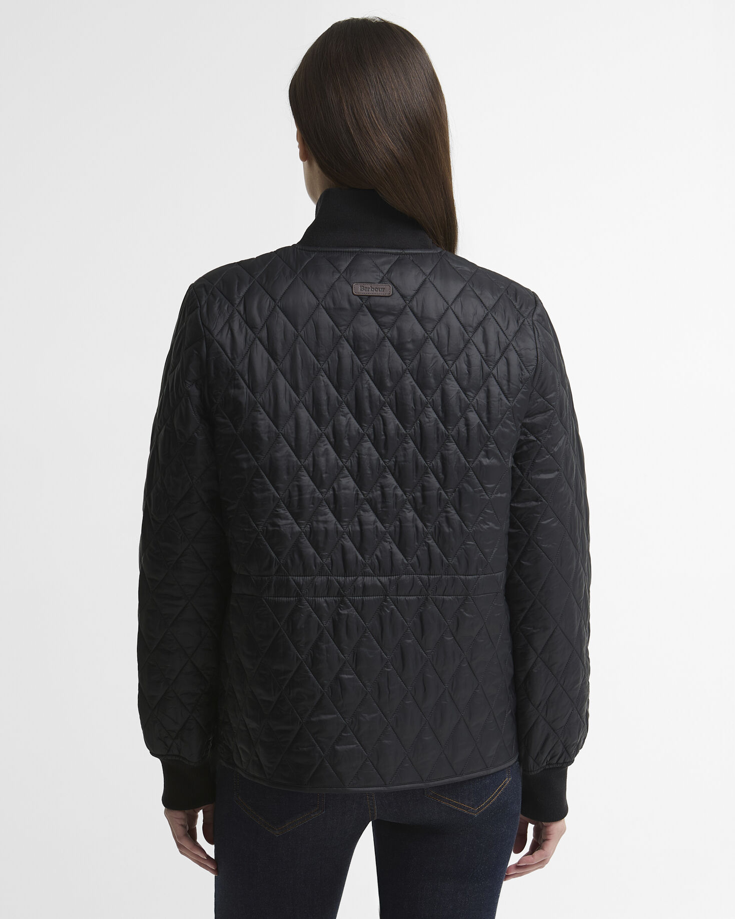 Barbour Steppjacke Hermione Black/Shadow Classic