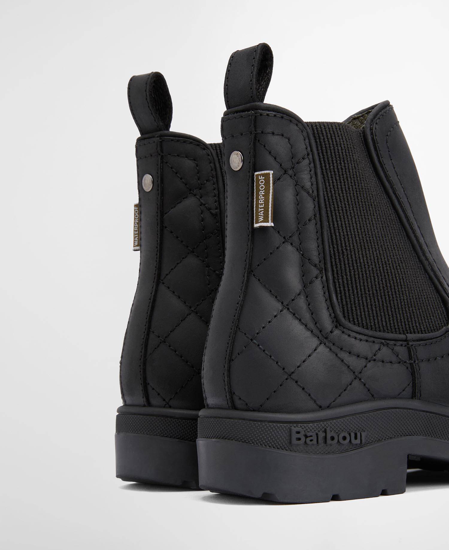 Amble Chelsea Boots Black Nubuck image number 4
