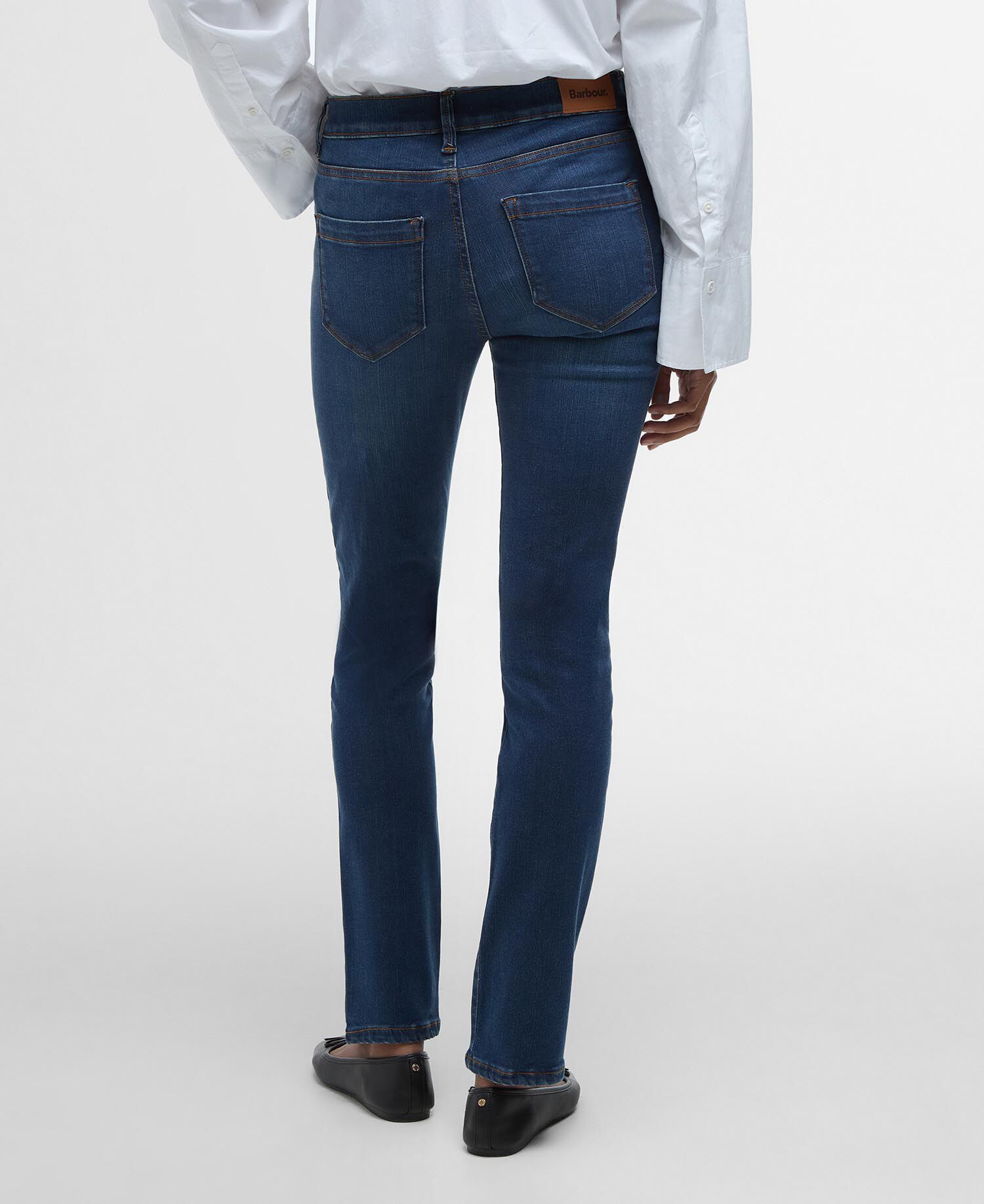 Essential Slim Jeans Worn Blue Wash