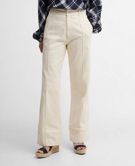 Hinton Flared Jeans Original Ecru