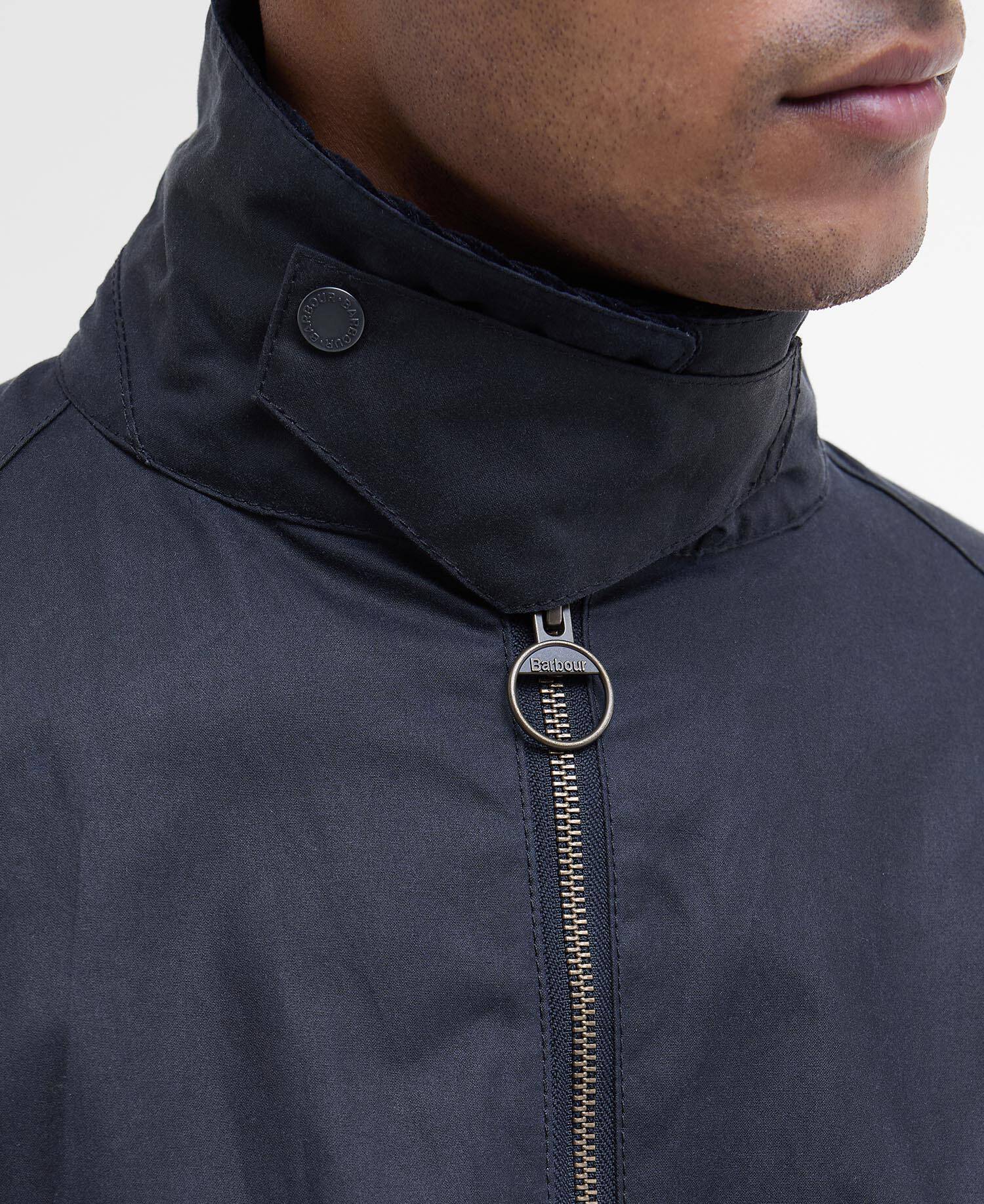 Bedale Short Waxed Jacket Classic Navy image number 4