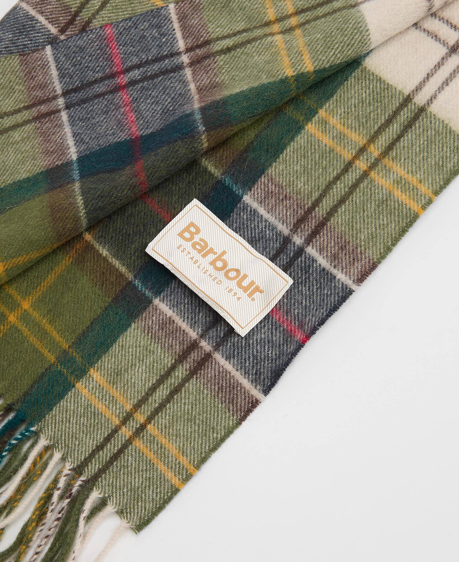Serena Tartan Lambswool Scarf Classic/Ancient image number 2