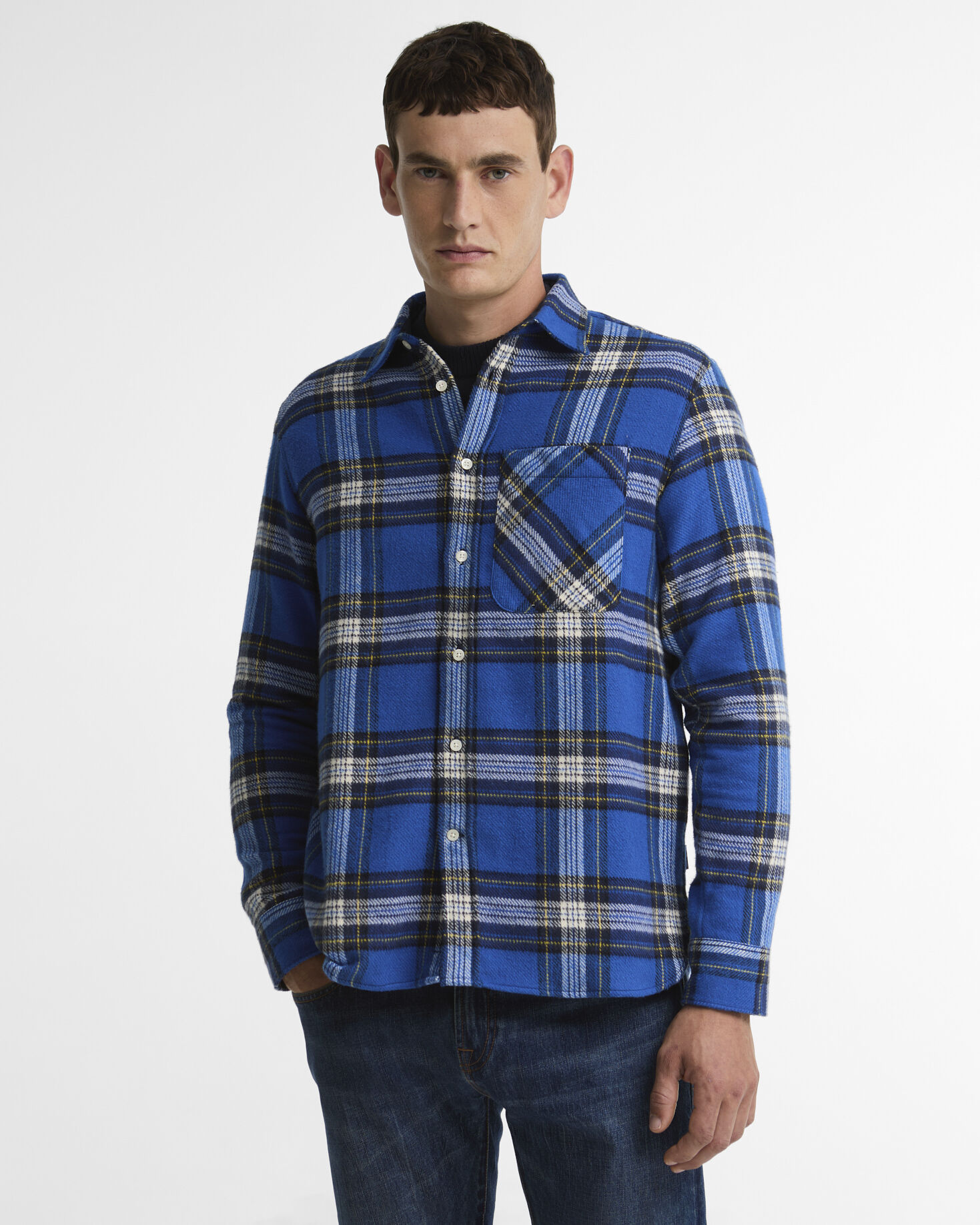 Barbour Hemd Bowmonth Authentic Fit Blue