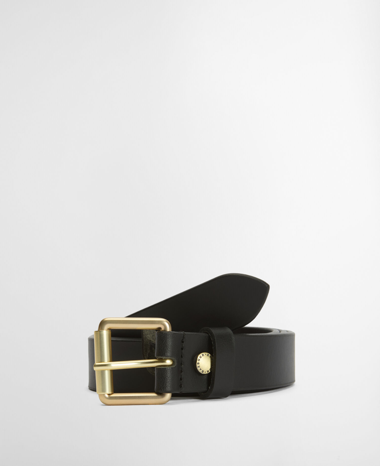 Maia Leather Belt Black