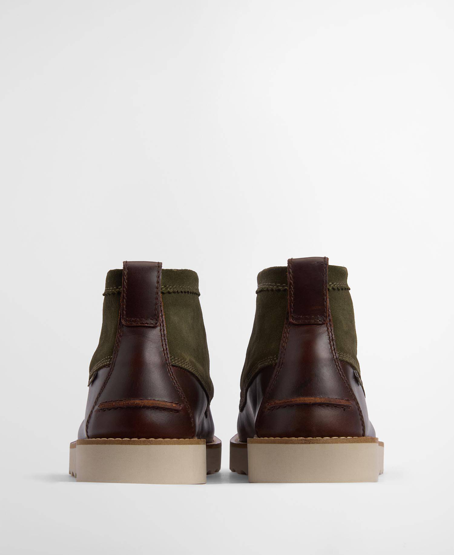 Chukka Boots Hadston Olive/Dark Brown image number 2