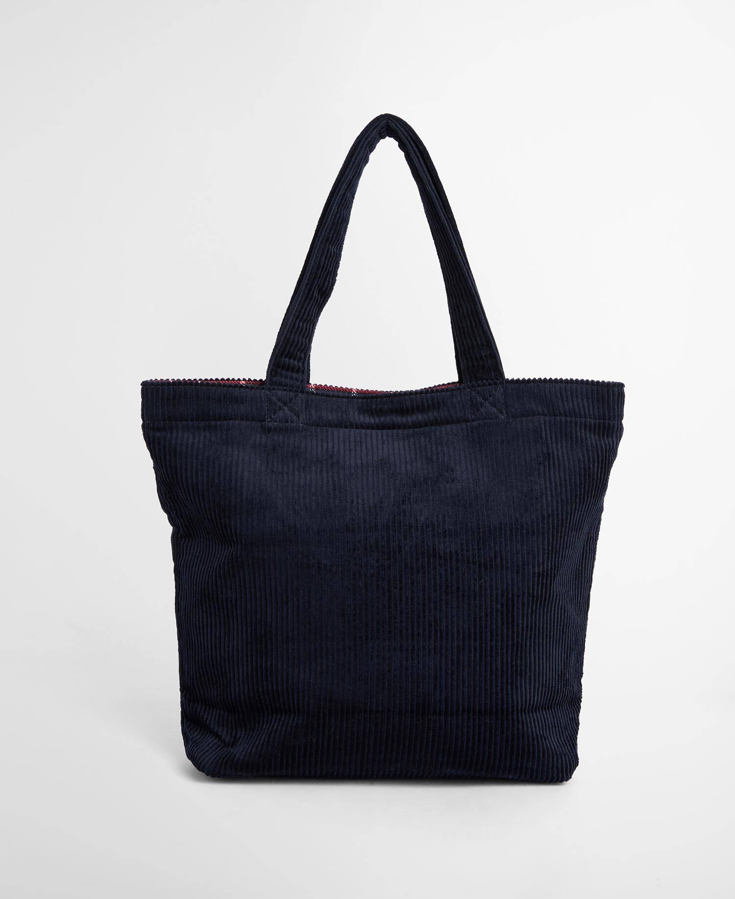 Mini Carrick Cord Tote Bag Navy image number 2