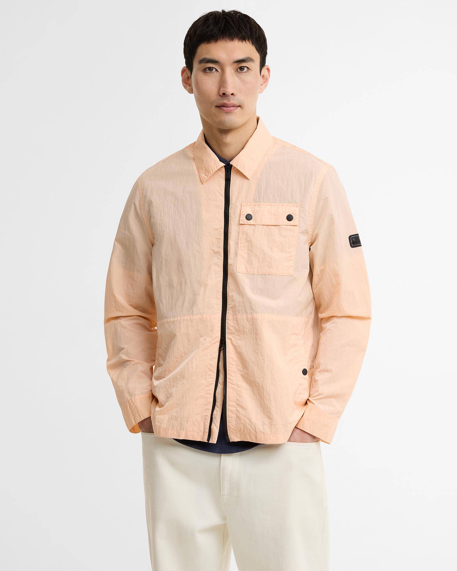 Overshirt Inline Bleached Apricot image number 0