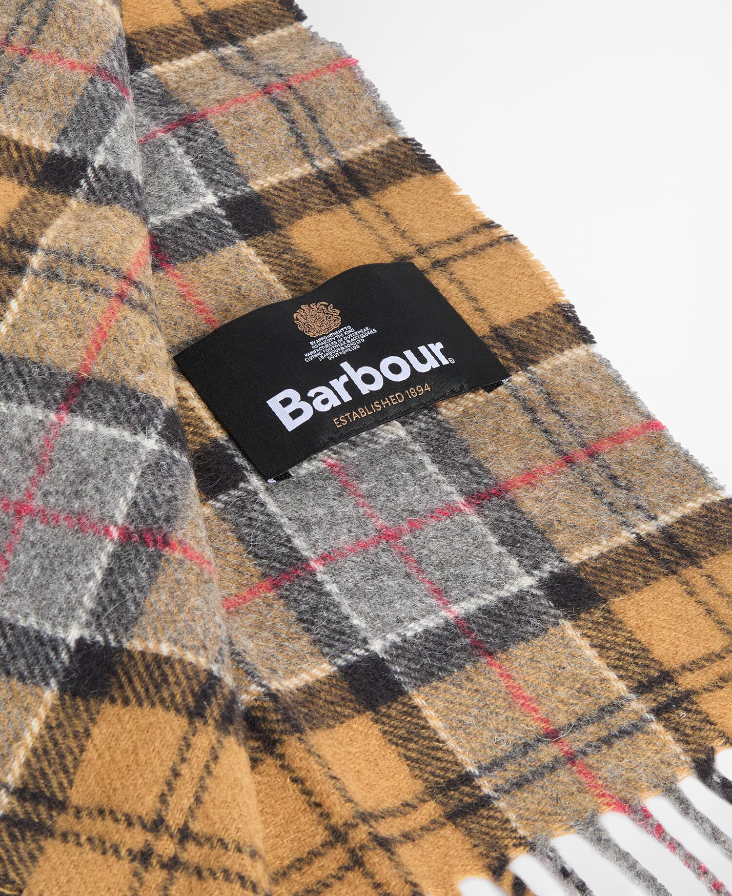 Schal Tartan Lammwolle Dk Dress Tartan