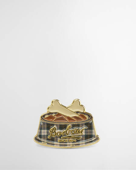 Dog Bowl Pin Badge Dog Bowl