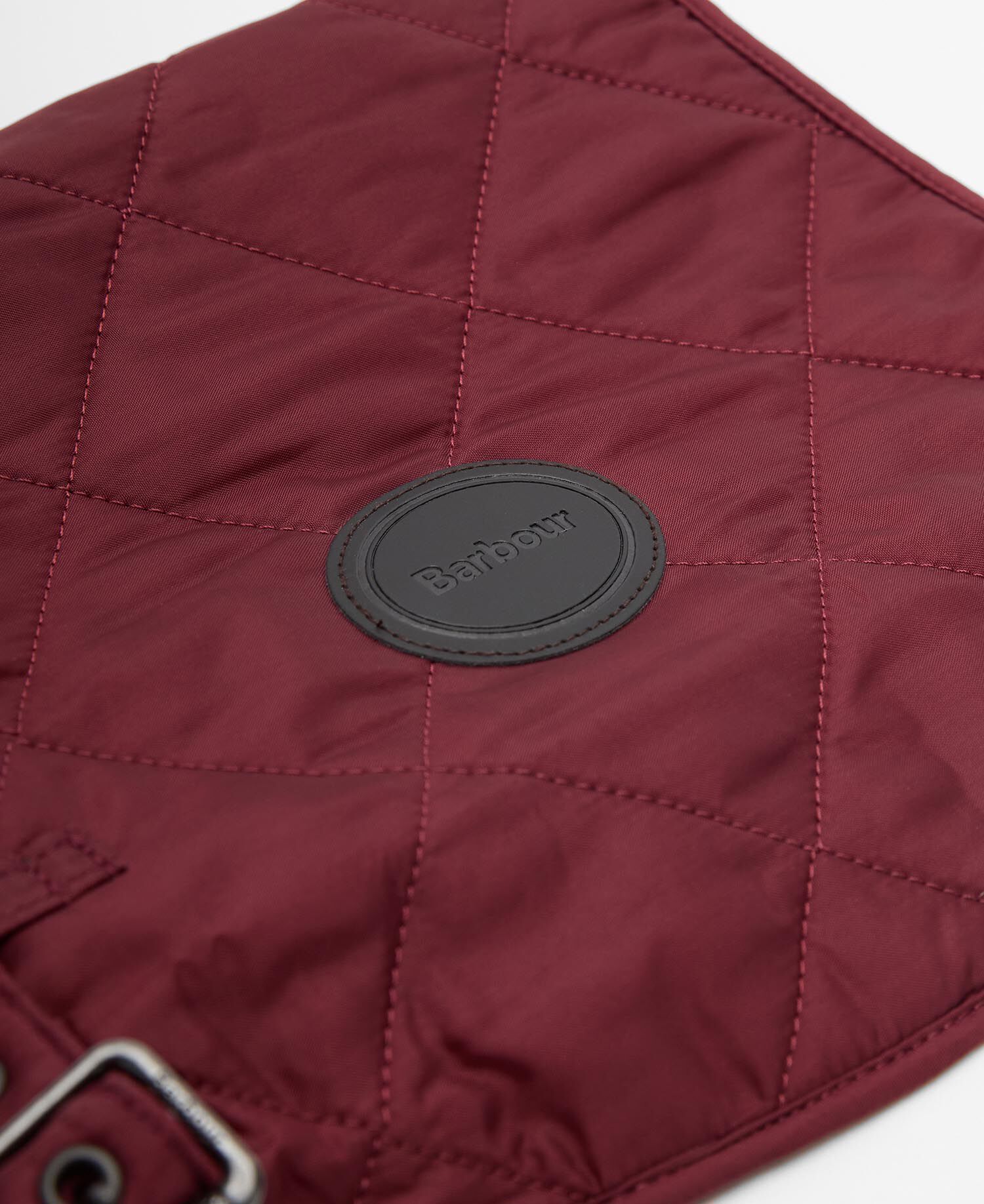 Quilted Dog Coat Rosewood