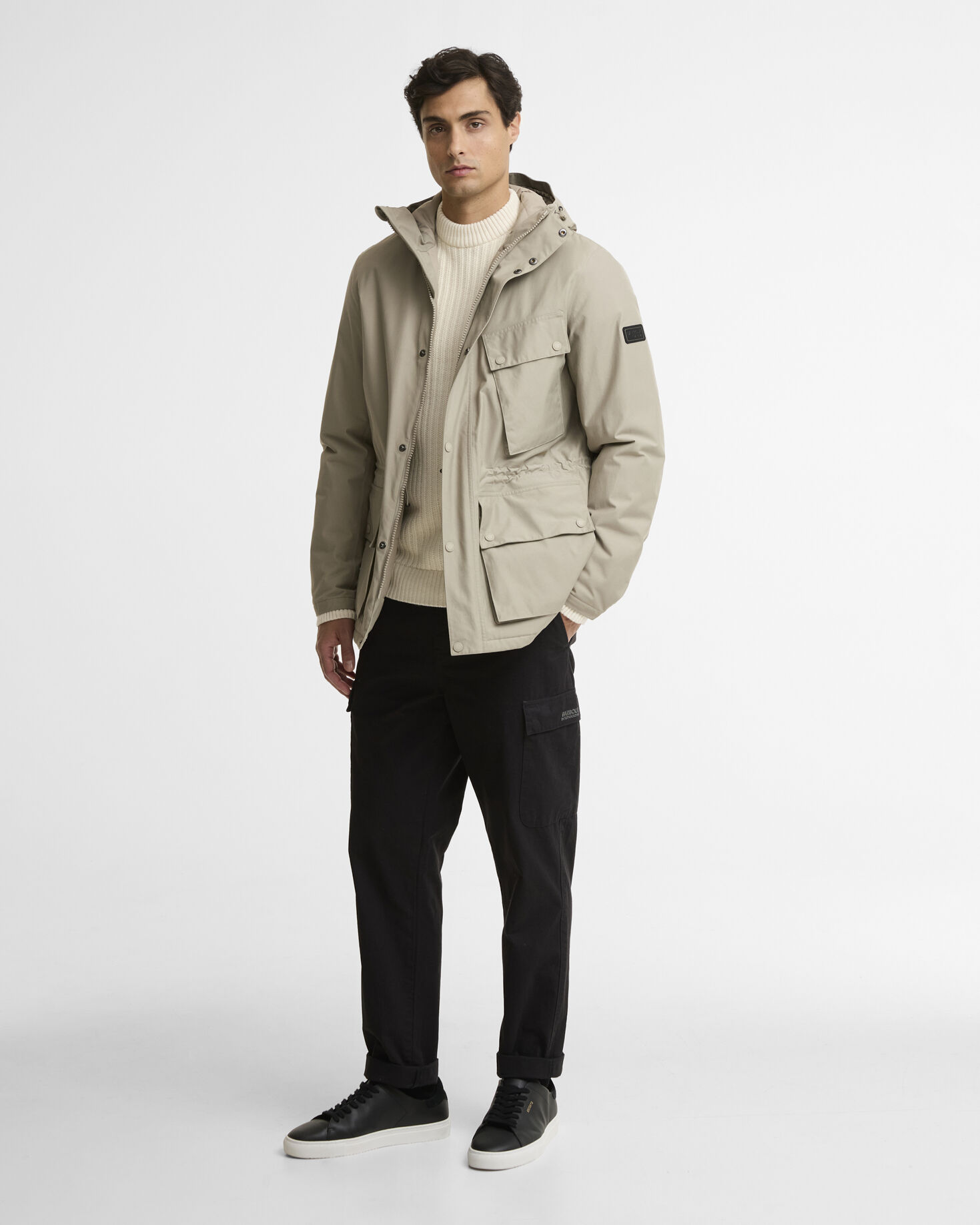 Endley Waterproof Jacket Concrete