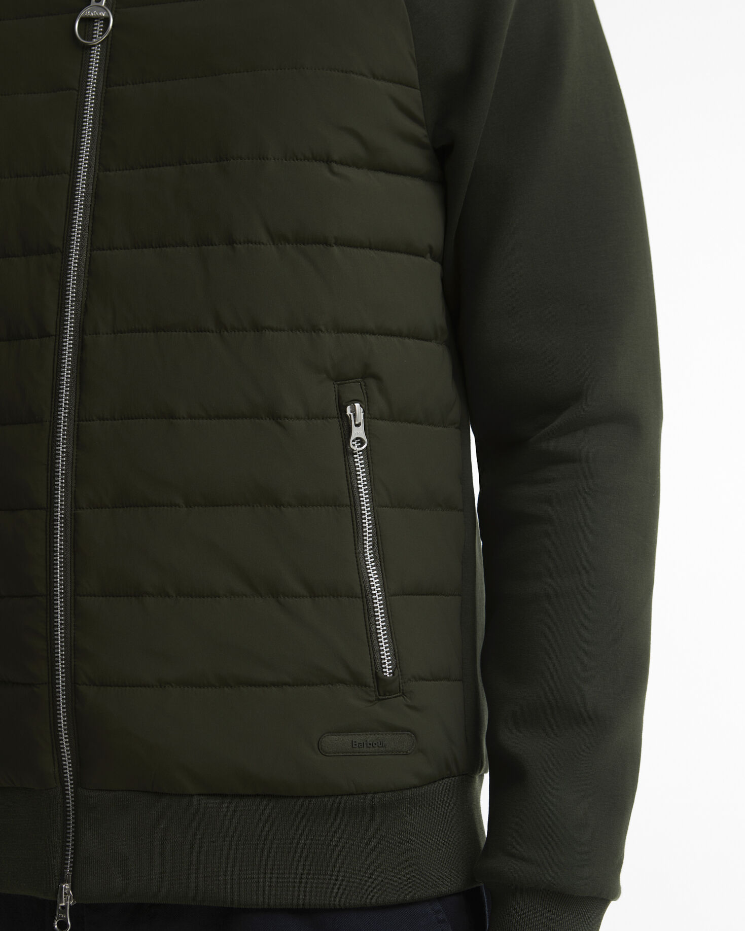 Thornton Quilted Sweatshirt Sage