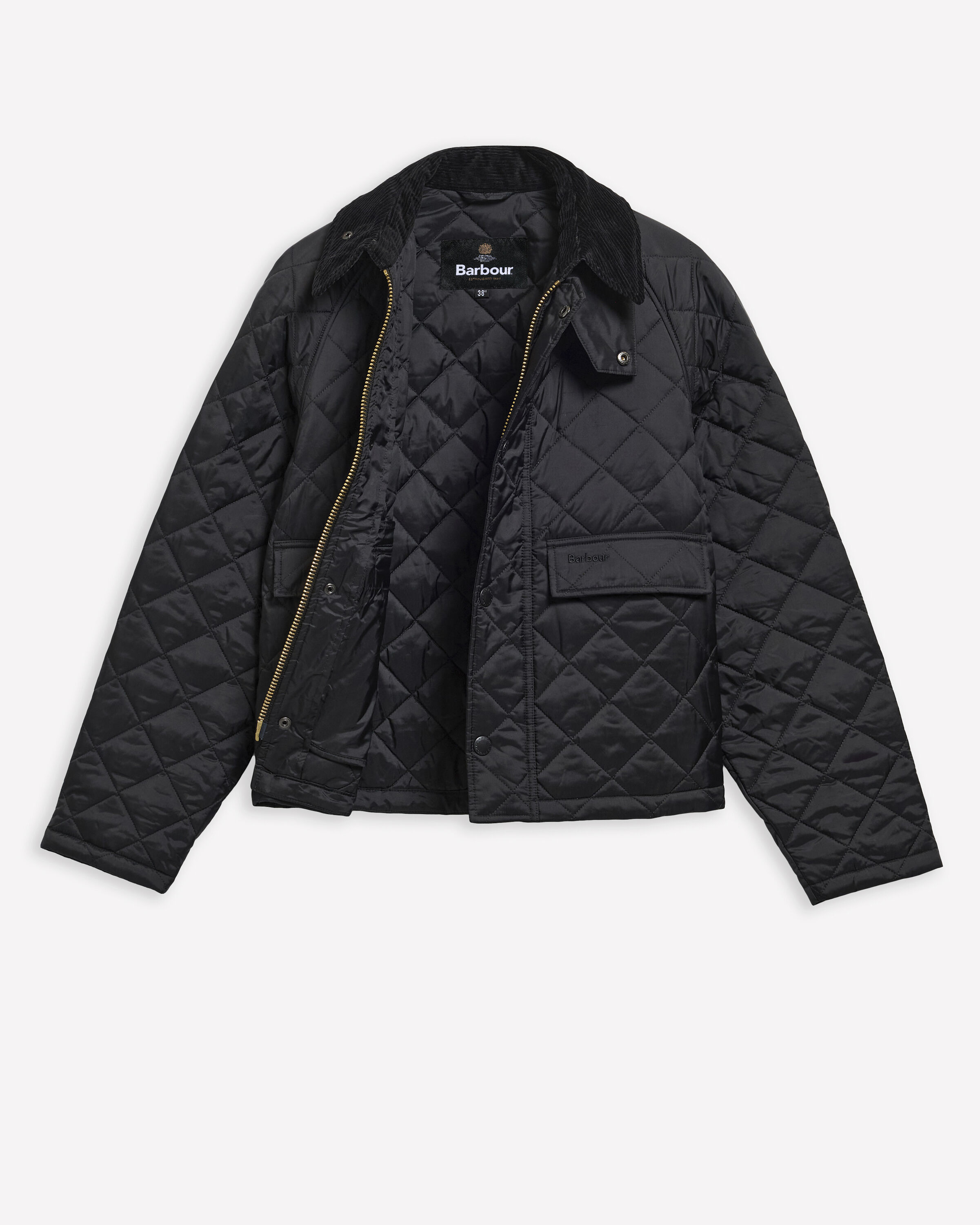 Spey Quilted Jacket Classic Black