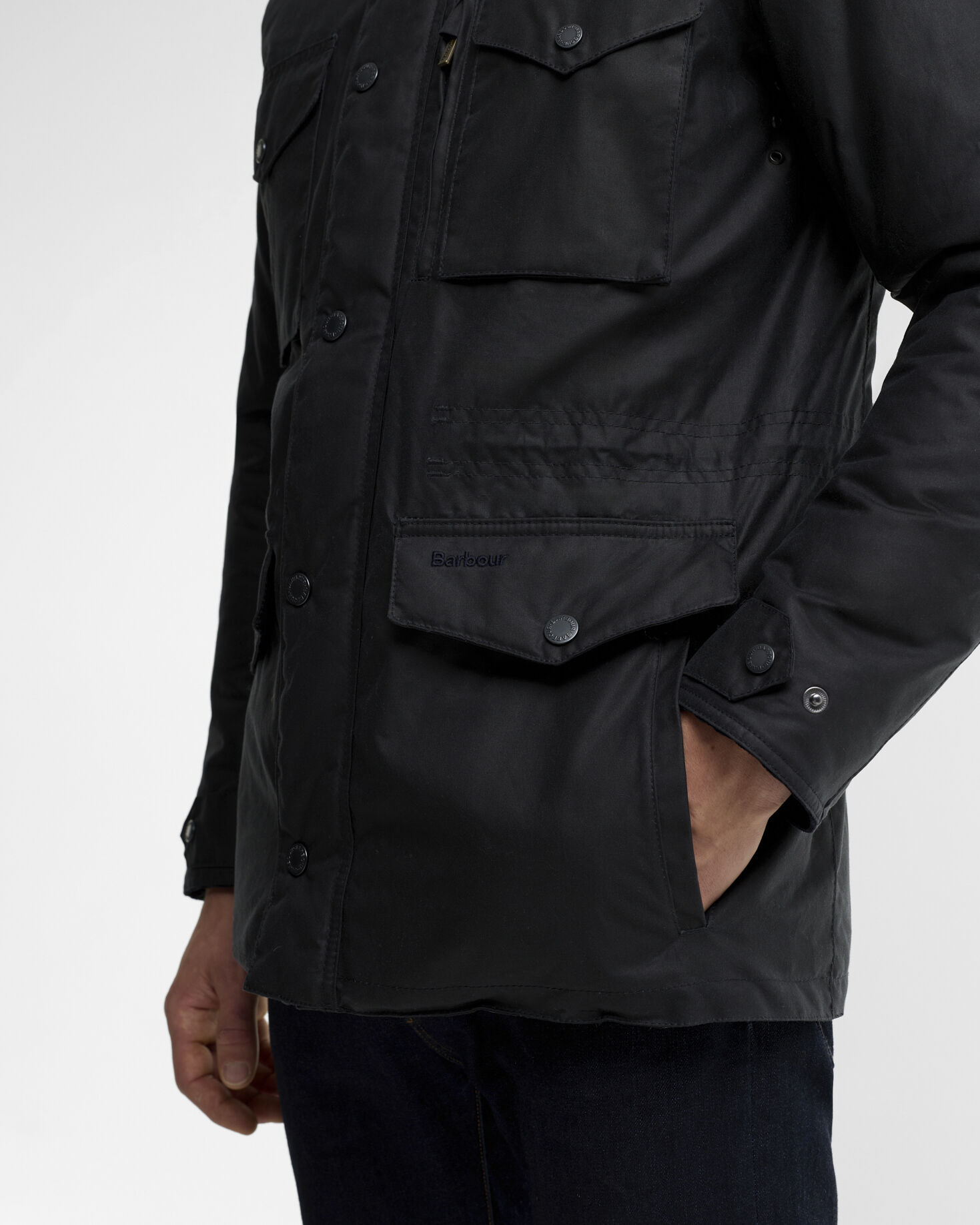 Giacca cerata invernale Sapper Navy/Shadow Classic