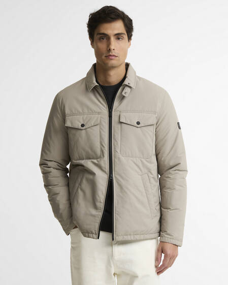 Distill Quilted Jacket Concrete