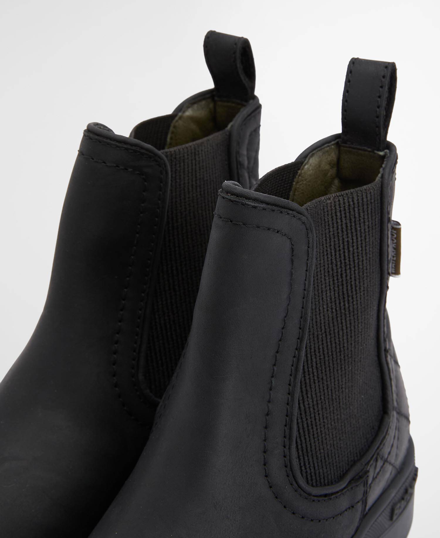 Amble Chelsea Boots Black Nubuck image number 3