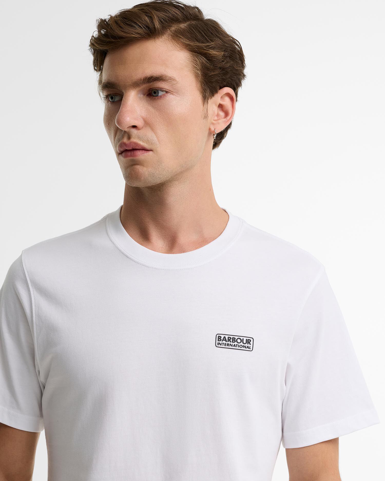 Small Logo T-Shirt White-Black