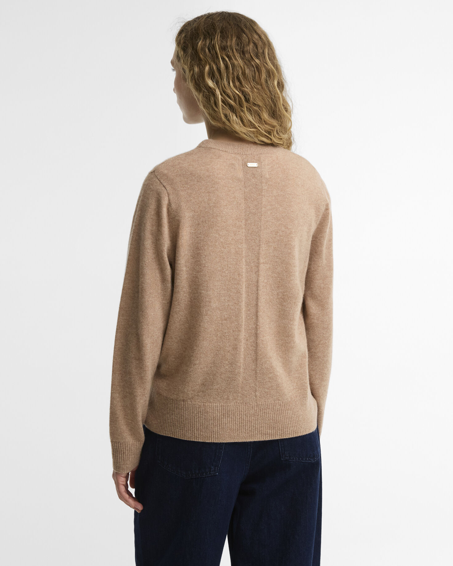 Penwood Cashmere Crew Neck Jumper Camel