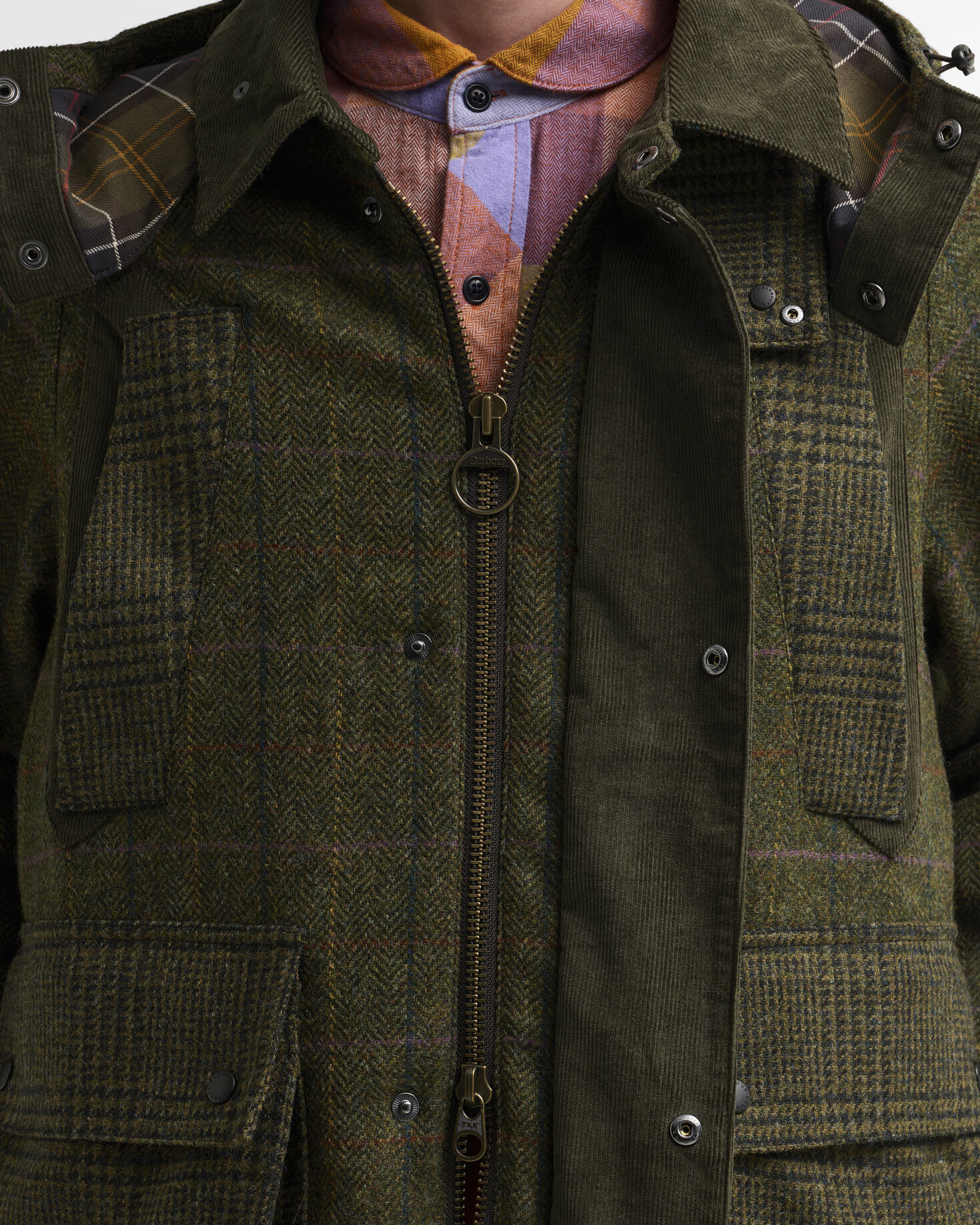 Barbour x Norbit Wool Jacket Olive
