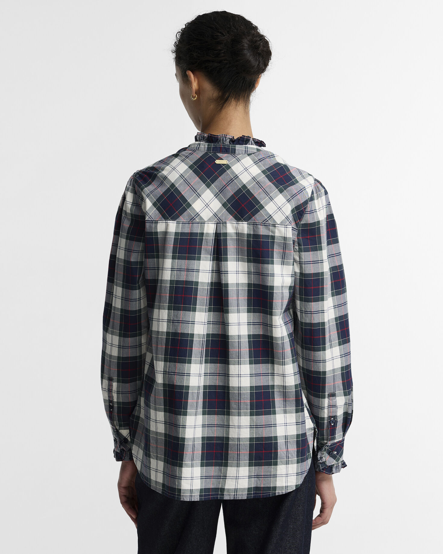 Barbour Hemd Aspen Relaxed Fit Lt Evergreen Tartan