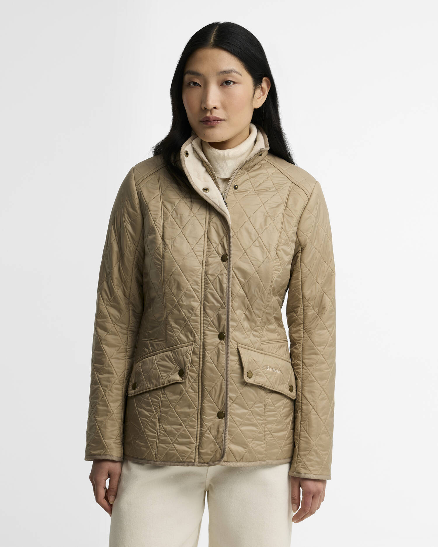 Cavalry Polarquilt Jacket Lt Trench/Pearl image number 0