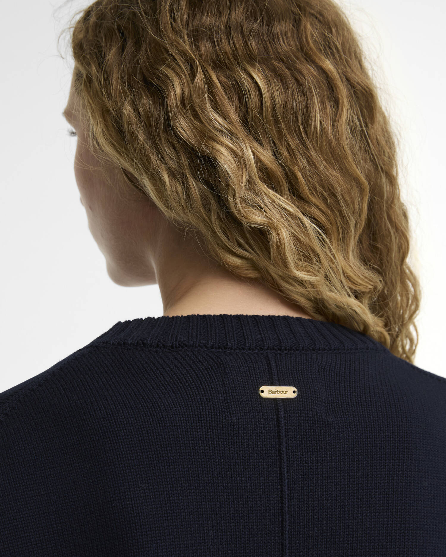 Maglione girocollo Harling Navy image number 4