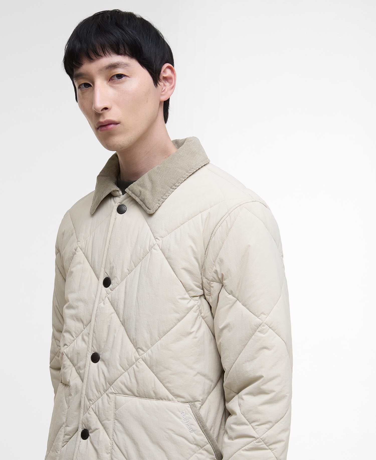 Modified Short Liddesdale Quilted Jacket Mist