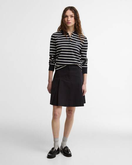 Camicia da rugby Ashwell con motivo a righe Dark Navy Stripe