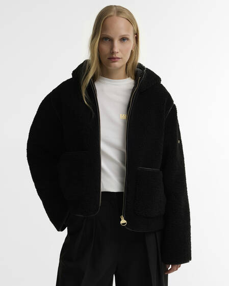 Ramona Fleece Jacket Black