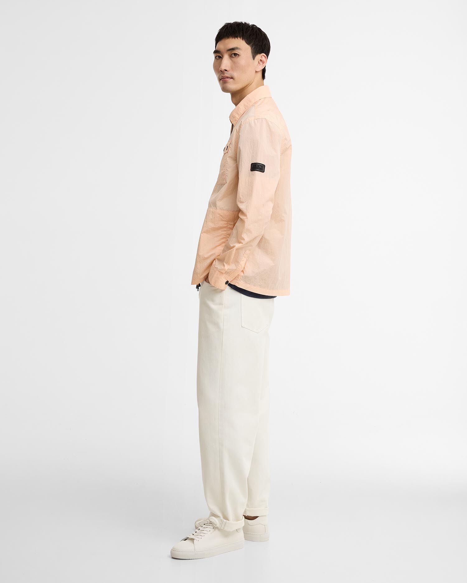 Overshirt Inline Bleached Apricot