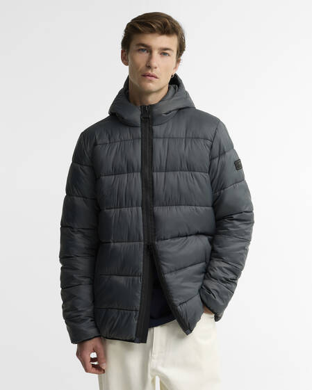 Bobber Puffer Jacket Charcoal