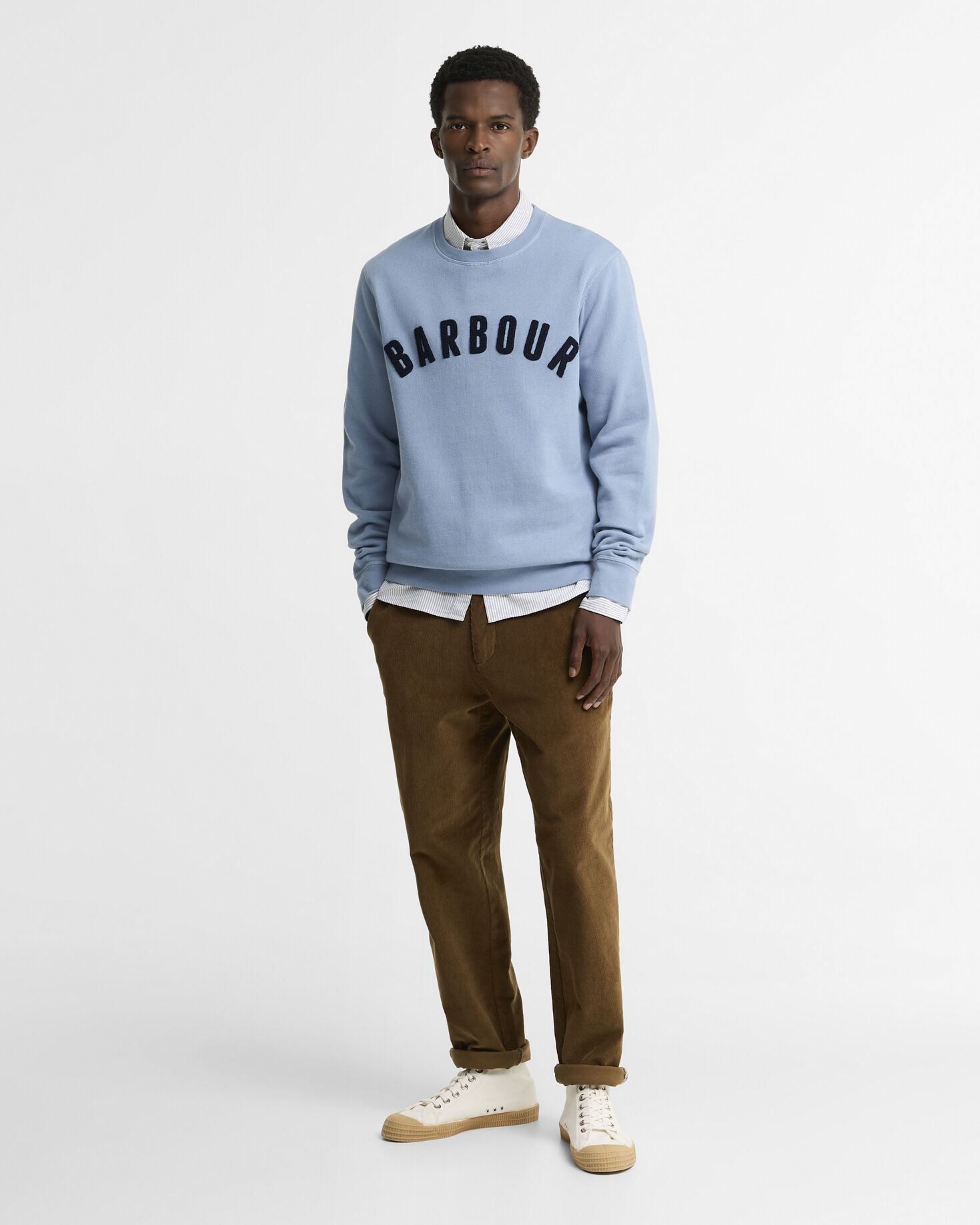 Prep Logo Sweatshirt Tarn Blue