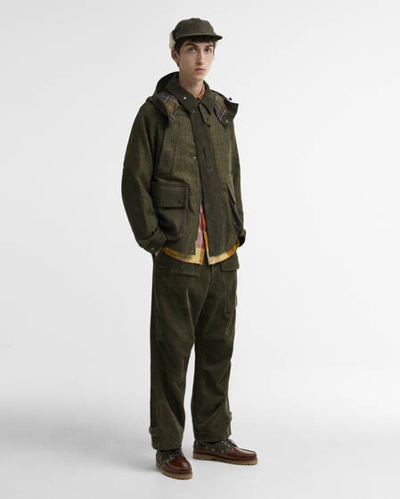 Barbour x Norbit Wool Jacket Olive