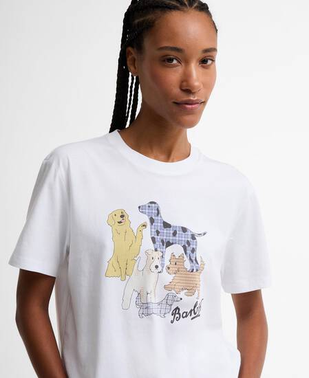 T-Shirt Fawley Graphic White