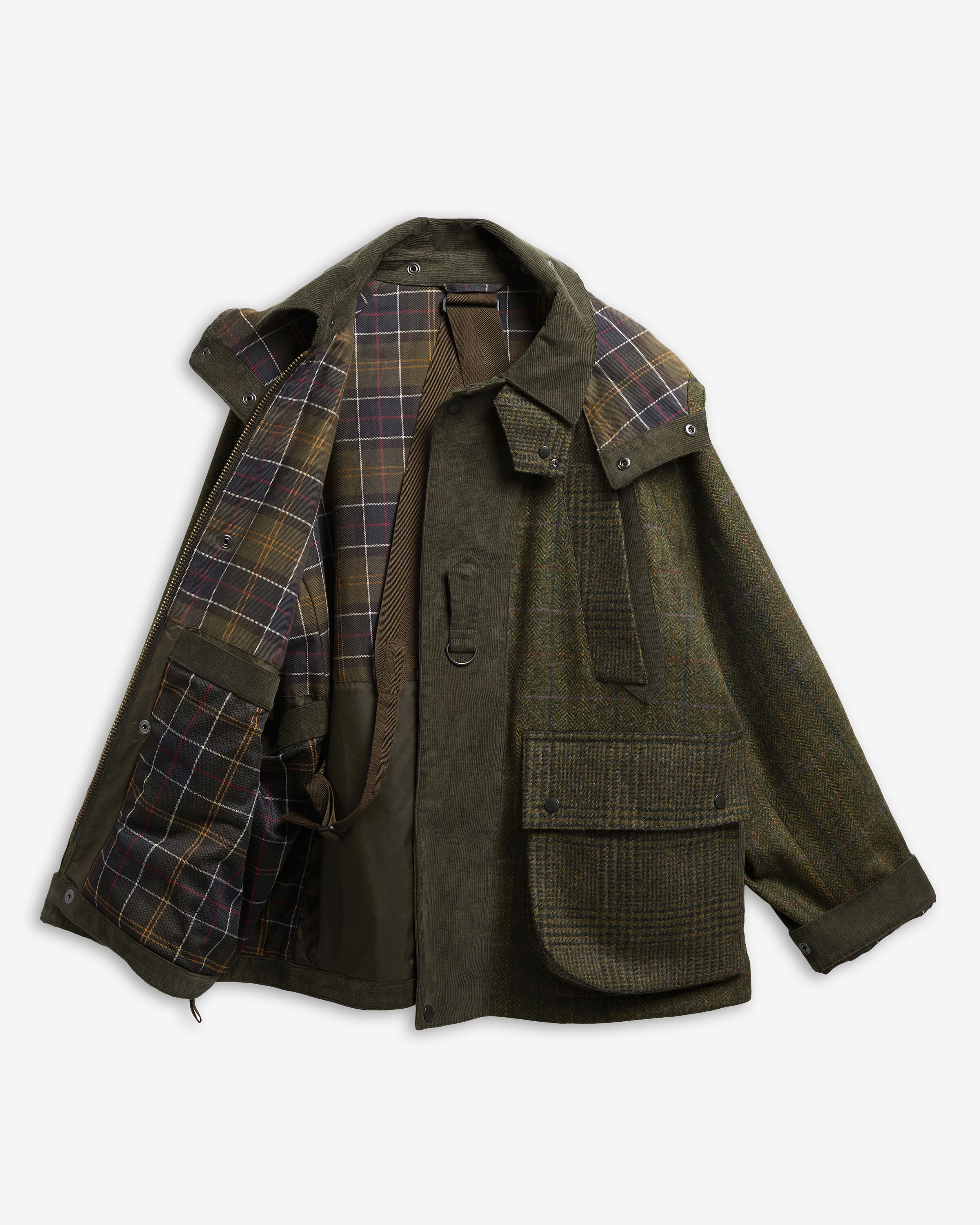 Barbour x Norbit Wool Jacket Olive