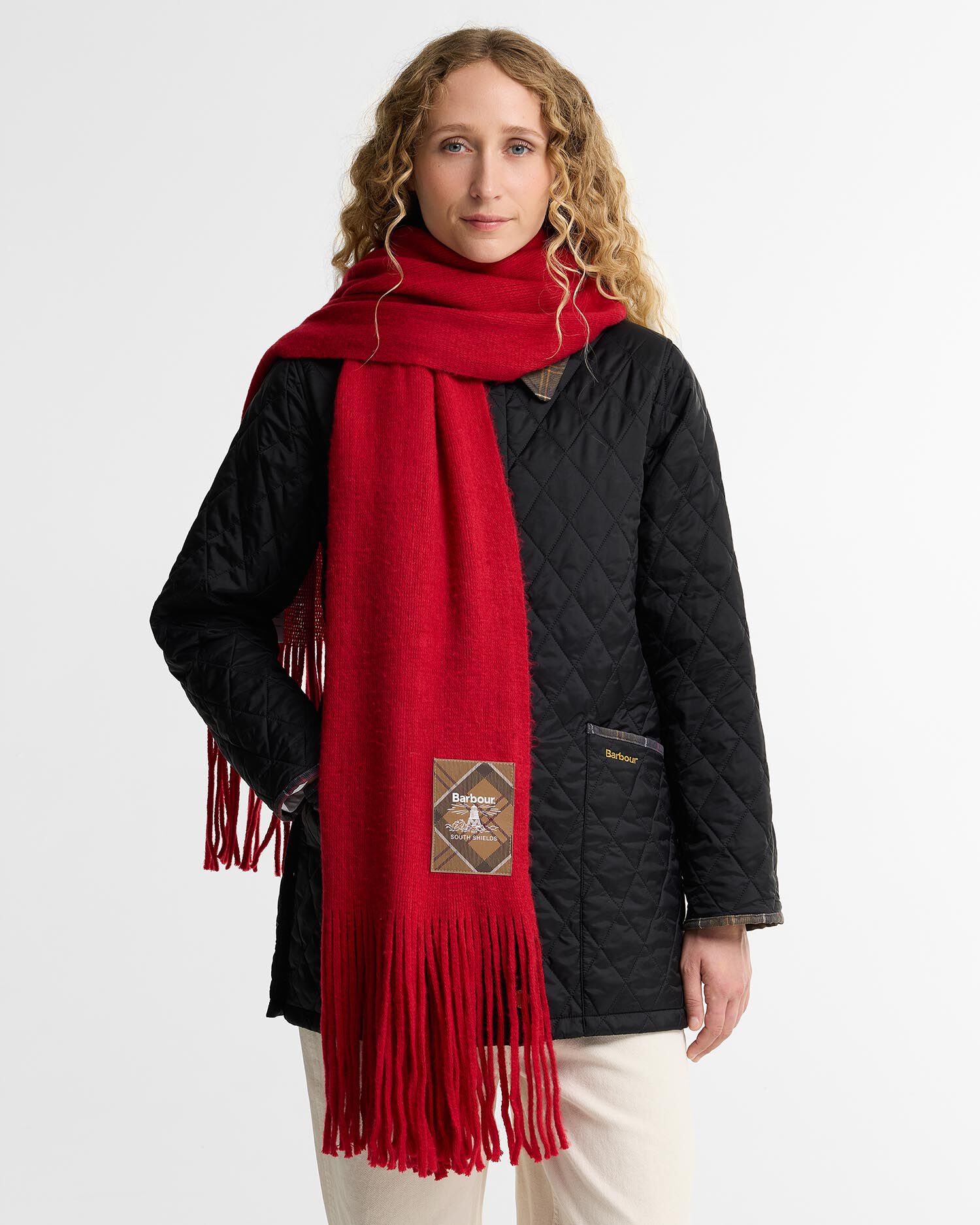 Connie Scarf Crimson