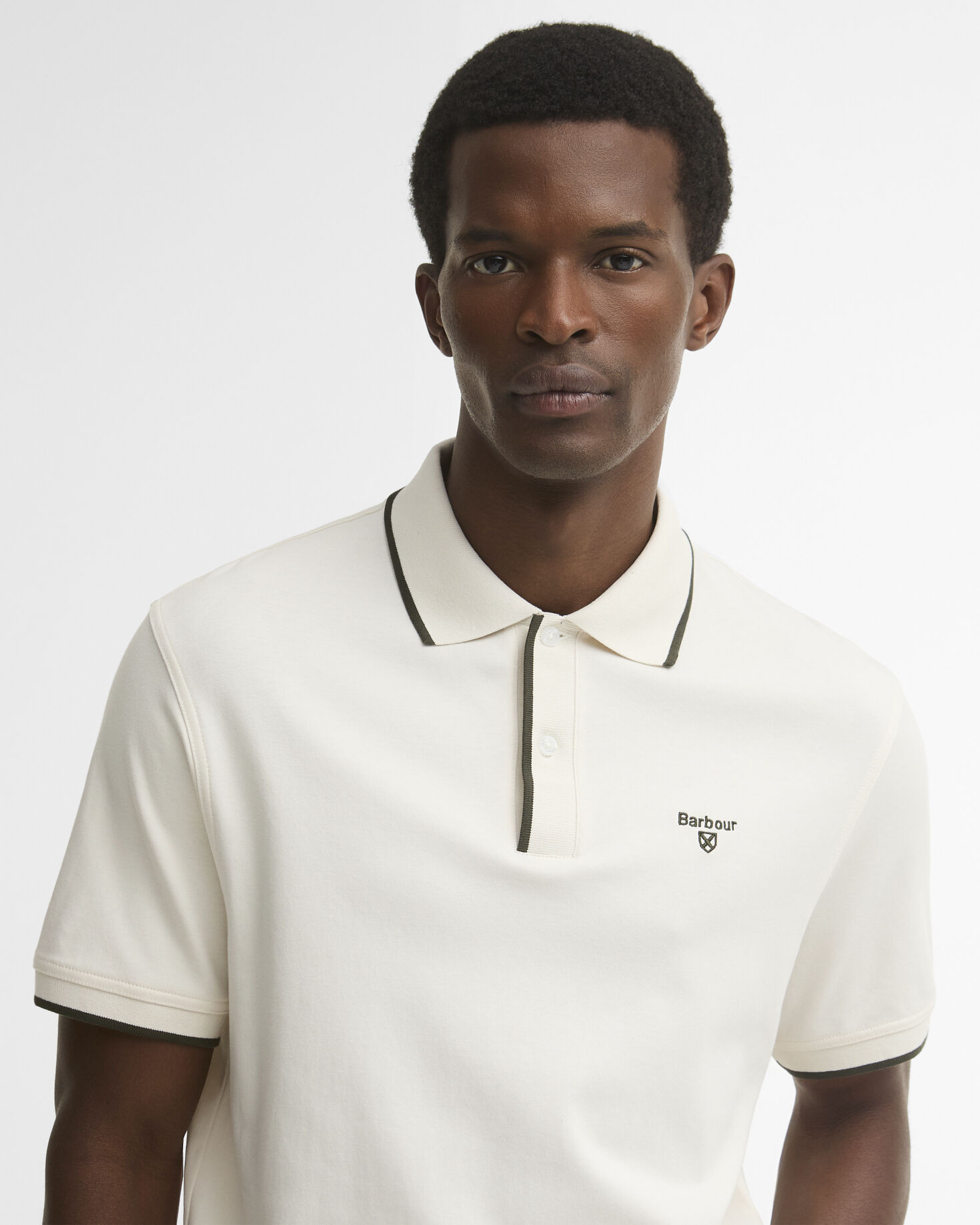 Barbour Poloshirt Callock Tailored Whisper White