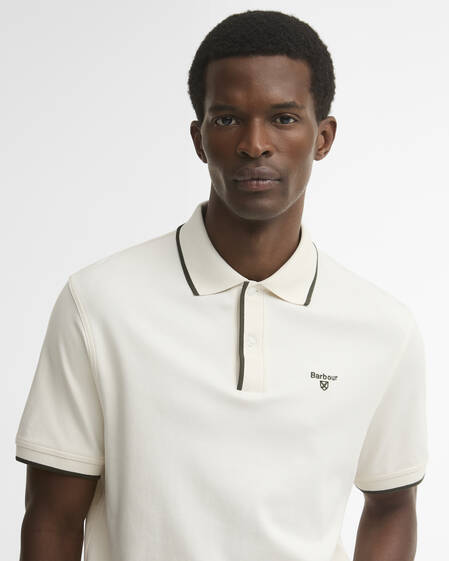 Barbour Poloshirt Callock Tailored Whisper White
