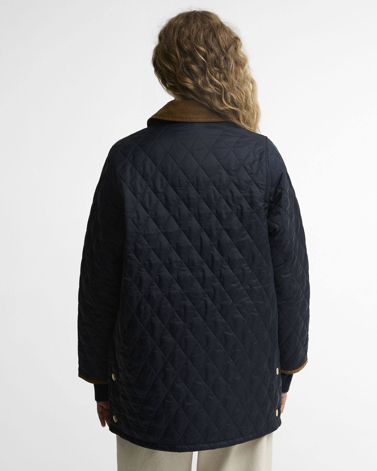 Steppjacke Icons Modern Liddesdale Dark Navy/Birchwood