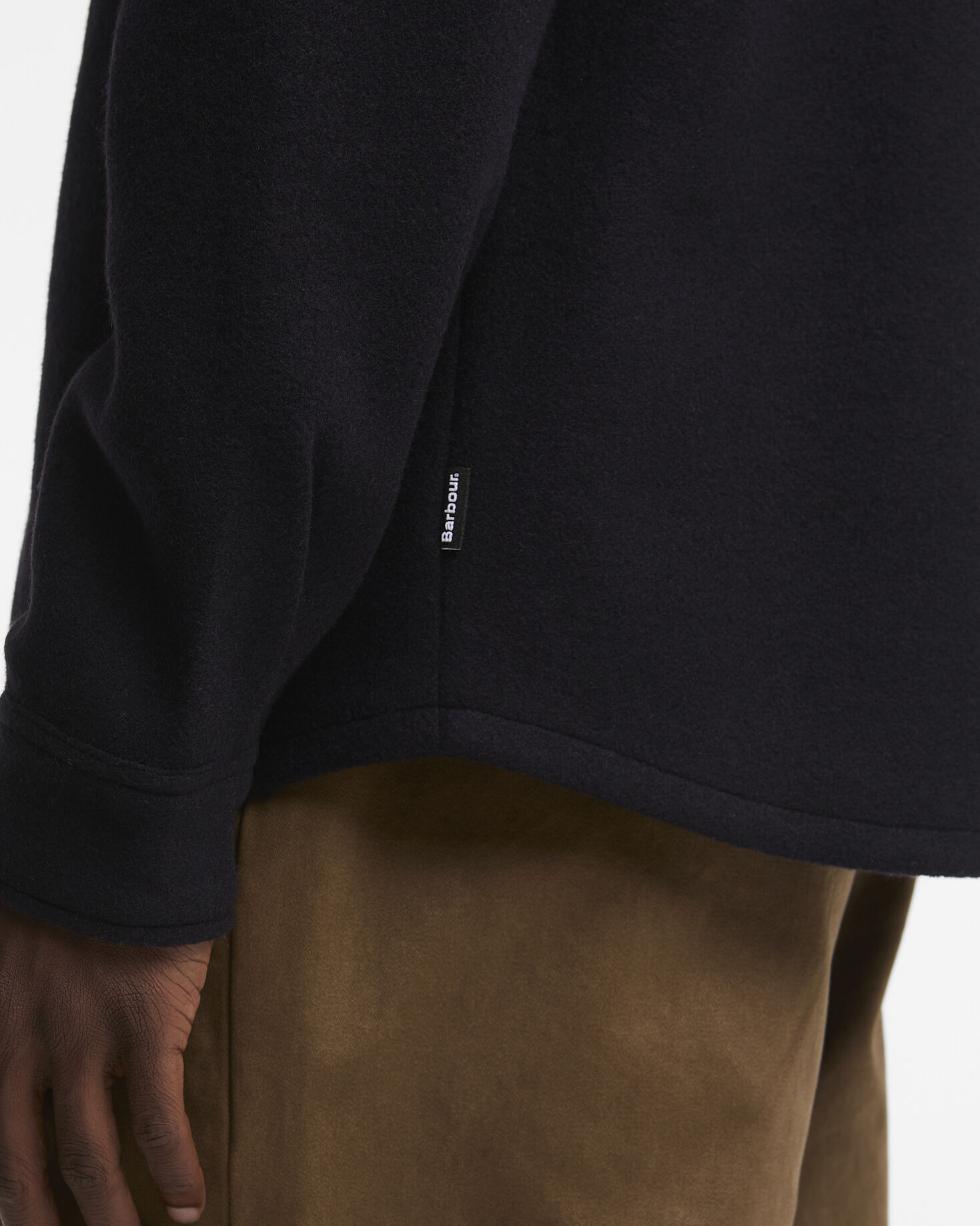 Overshirt misto lana Marltown leggermente aderente Navy Marl