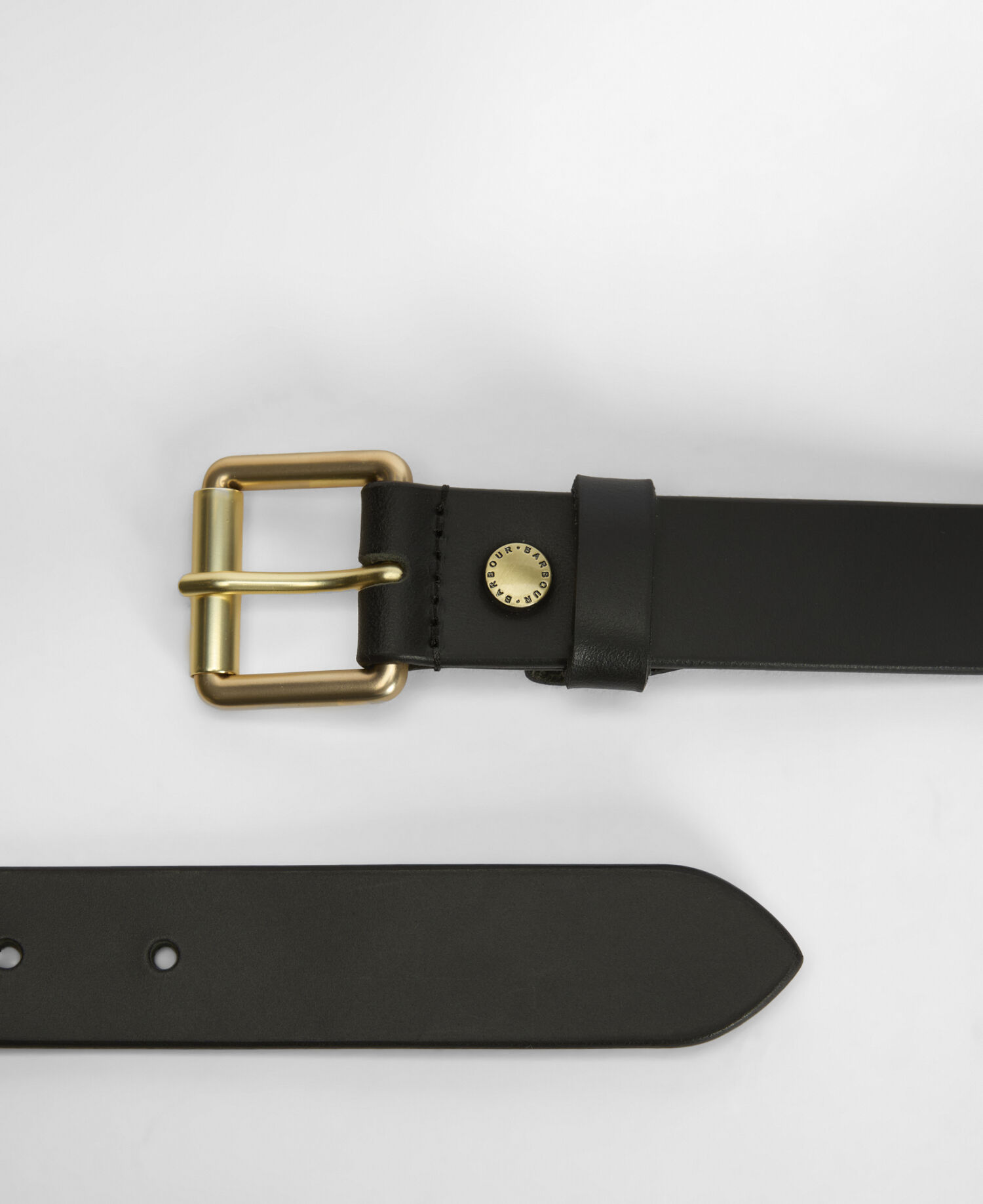 Maia Leather Belt Black