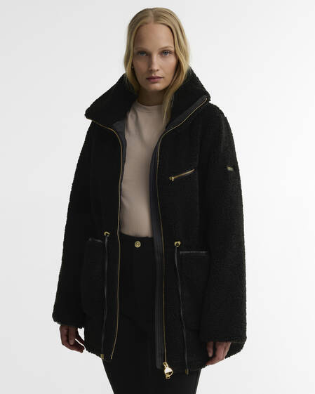 B.Intl Fleecejacke Kemora Black