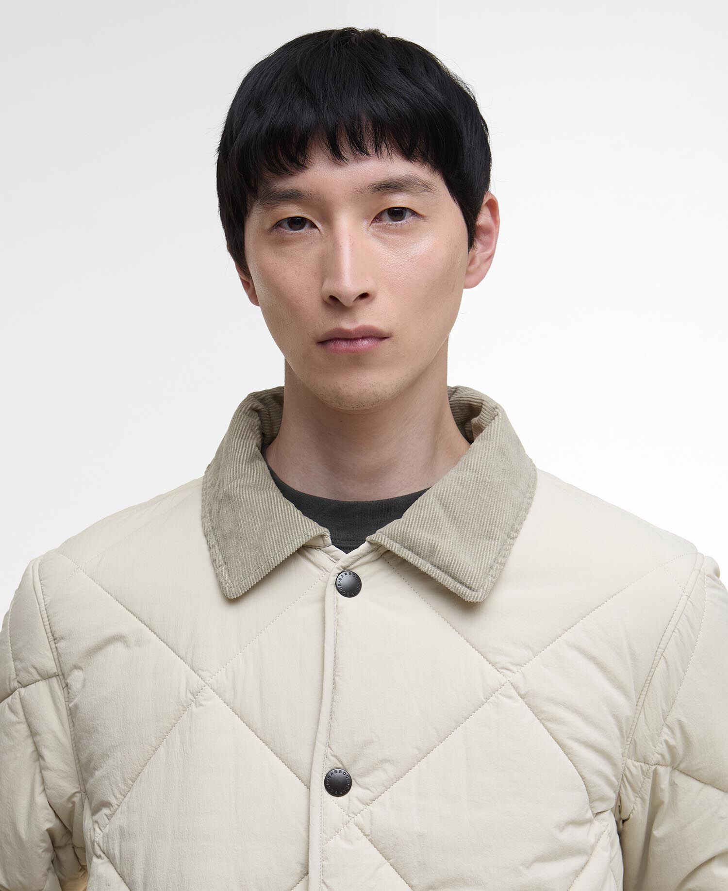 Modified Short Liddesdale Quilted Jacket Mist