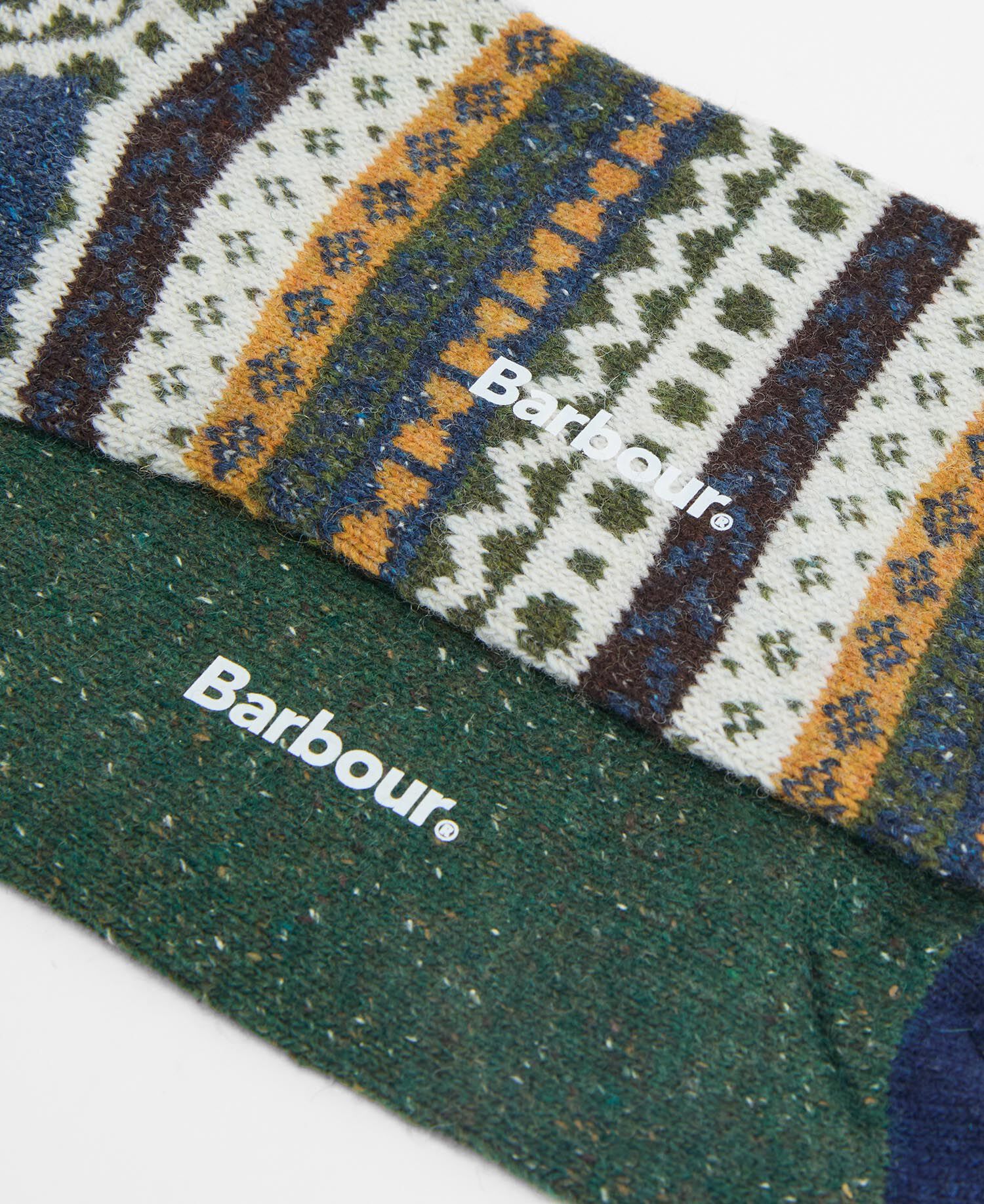 Fair Isle Socks (Set of 2) Classic Mix
